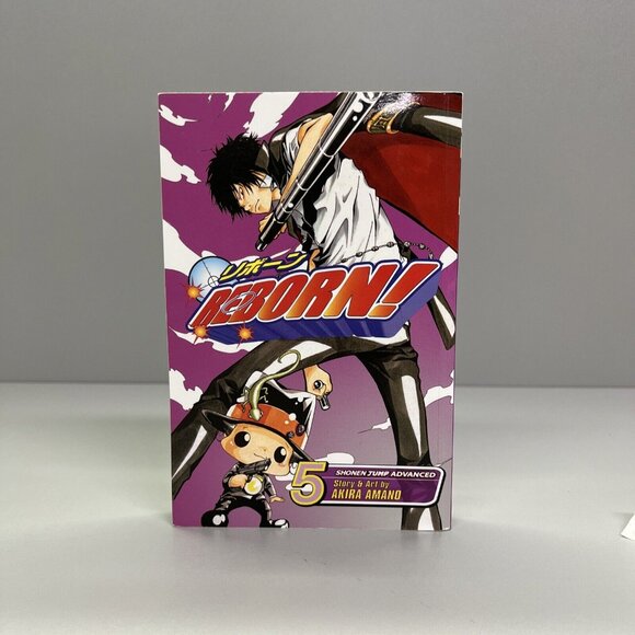 Reborn! Volume 5 English Manga Akira Amano Viz RARE Out Of Print - Picture 1 of 6
